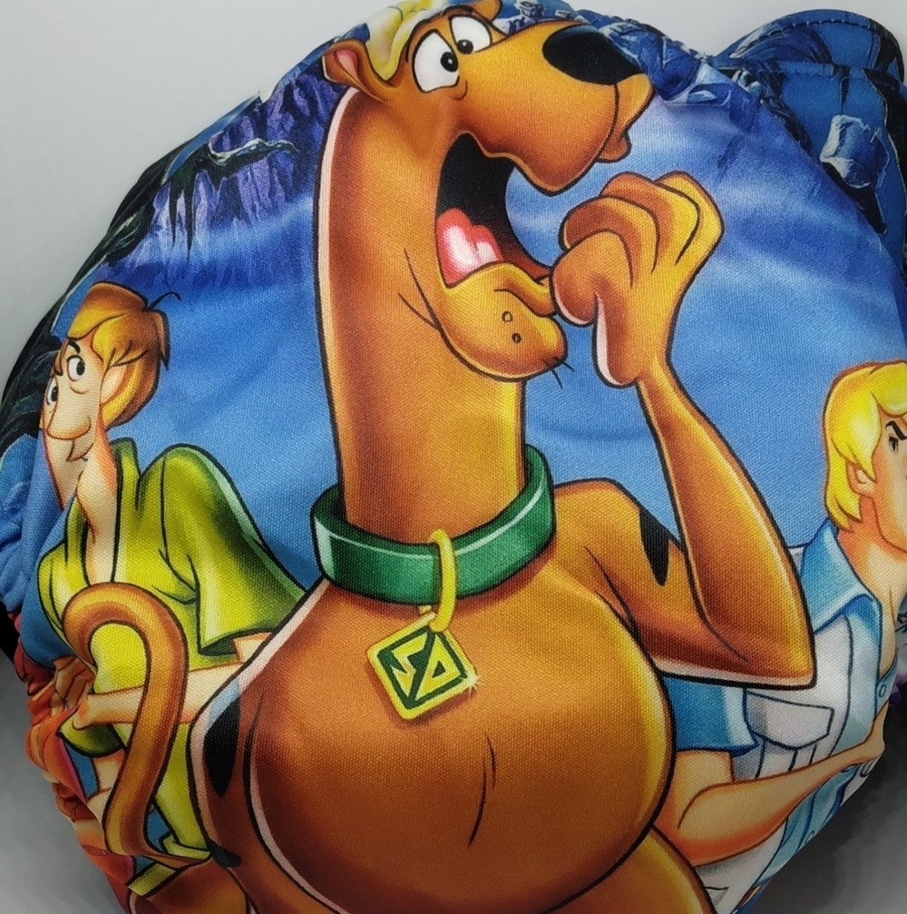 Scooby doo cloth diaper